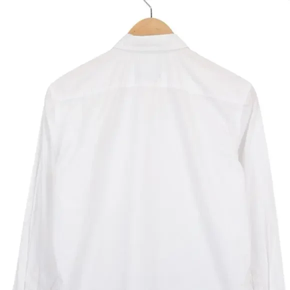 J.Crew Women's Garcon Classic Shirt In 100% Cotton Poplin White Size 2 - Picture 6 of 9